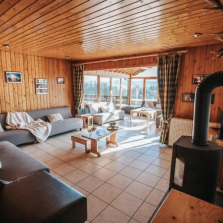 Le Gagnage 31 Pers- Malmedy, Rustique, Vue, Wellness Σαλέ